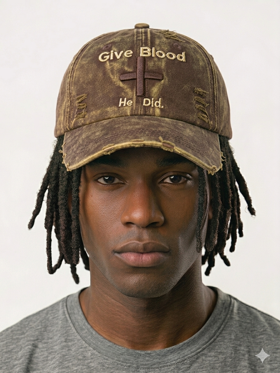 Vintage distress cap