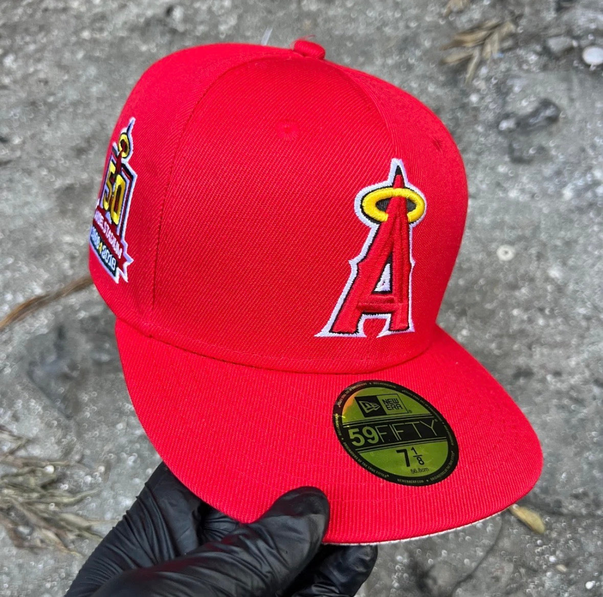 Los Angeles angels 59fifty new era fitted cap