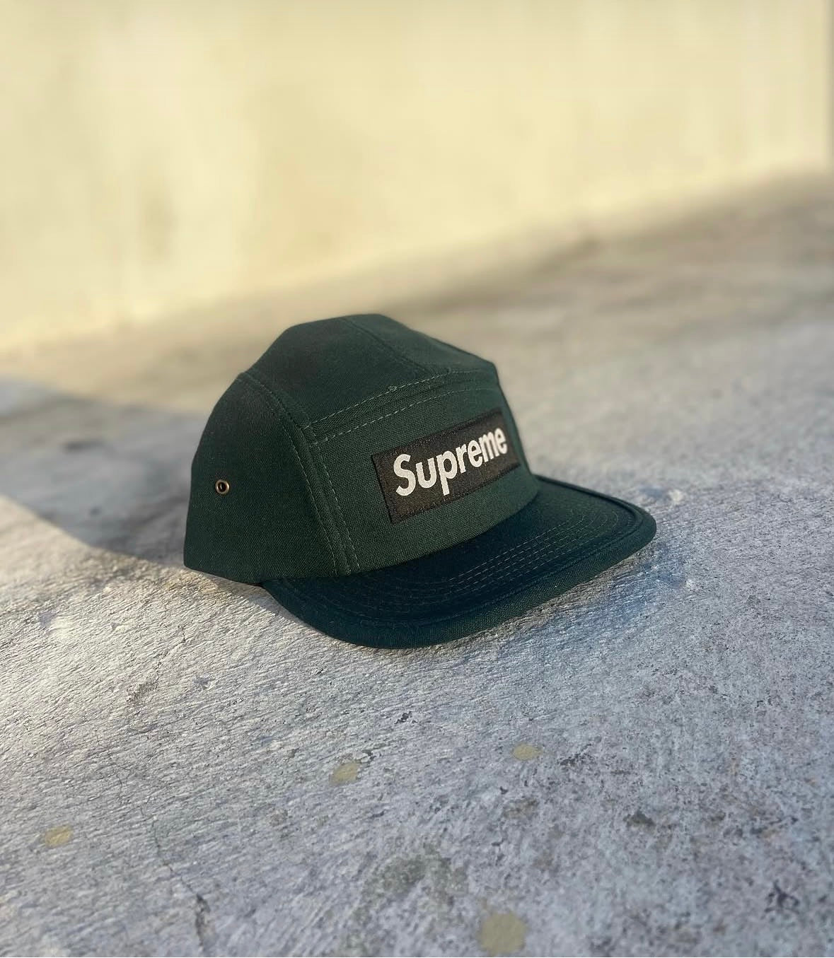 Supreme 5 panels camp cap