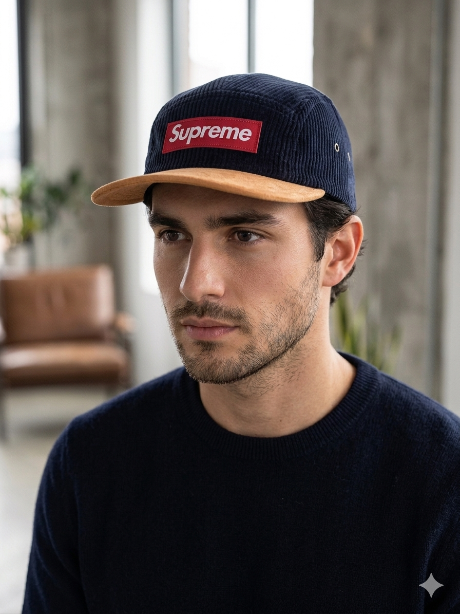 Supreme 5 panels camp cap