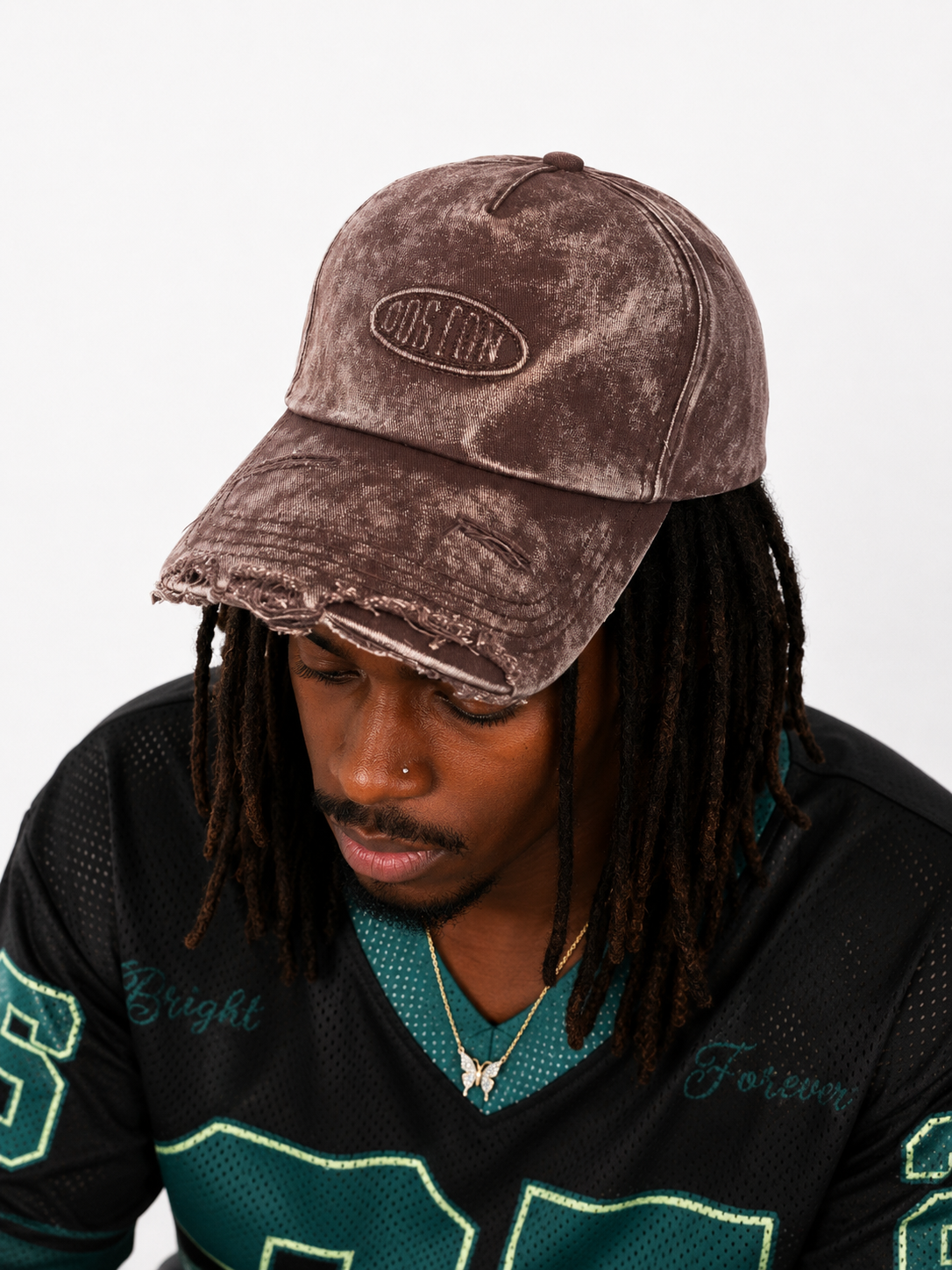 Vintage distress cap