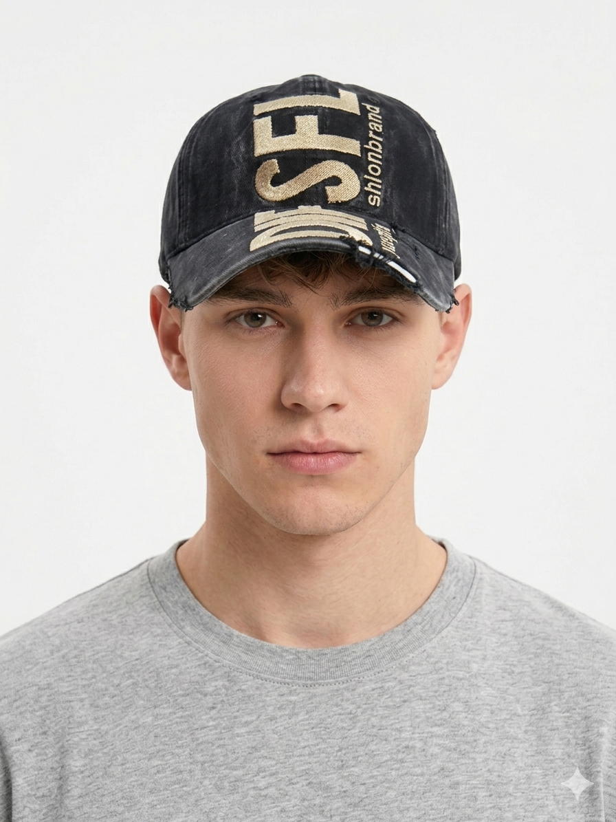 Vintage distress cap