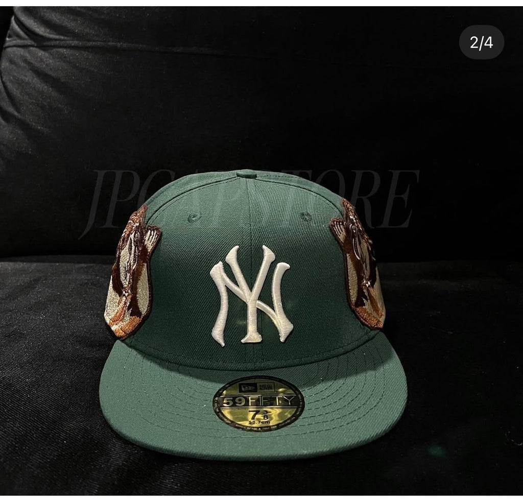 Yankee x Jon Stan snapback and fitted types