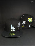 New Era 59FIFTY Los Angeles Dodgers fitted hat with a palm tree side patch
