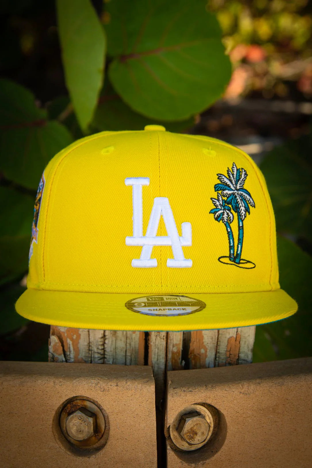 Fitted LA palm tree cap