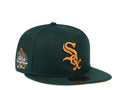 New Era Chicago White Sox 2005 World Series 59FIFTY fitted hat in a green and yellow colorway