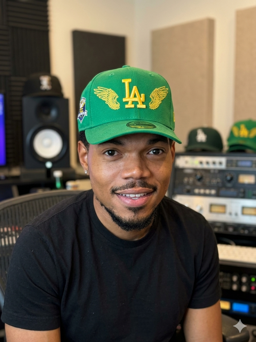 New Era Los Angeles Dodgers snapback cap featuring embroidered wings alongside the team logo