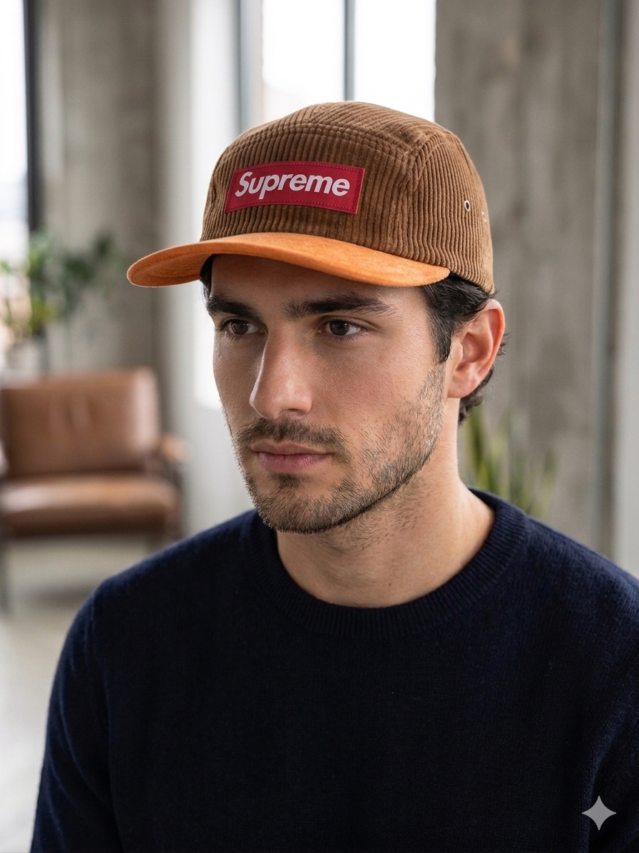 Supreme 5 panels camp cap