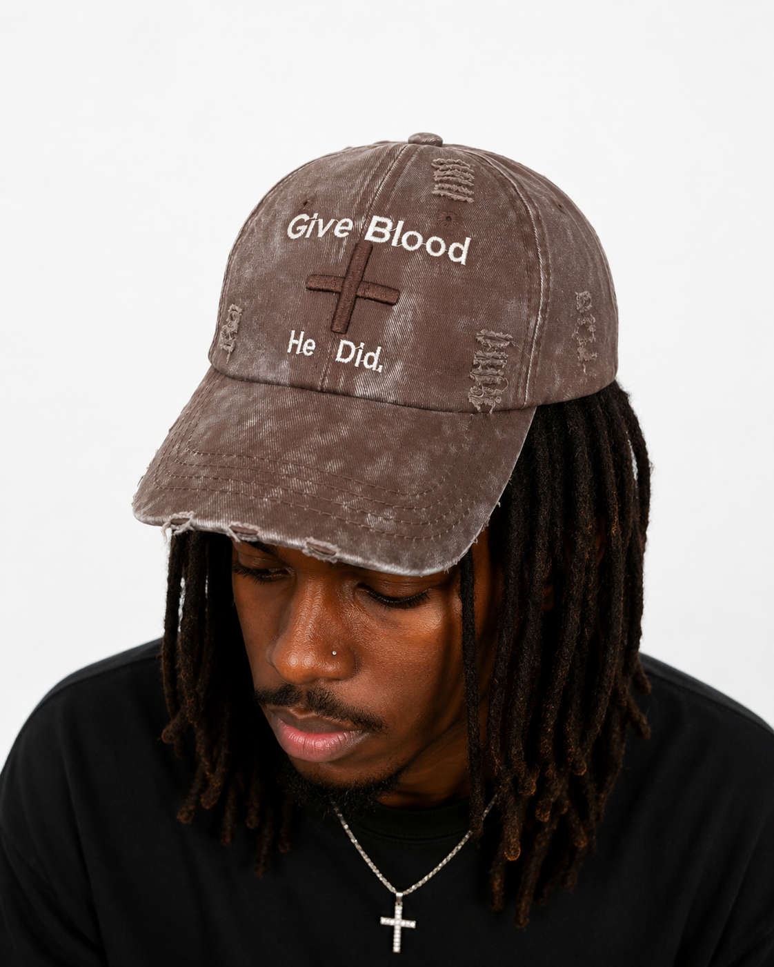Vintage distress cap